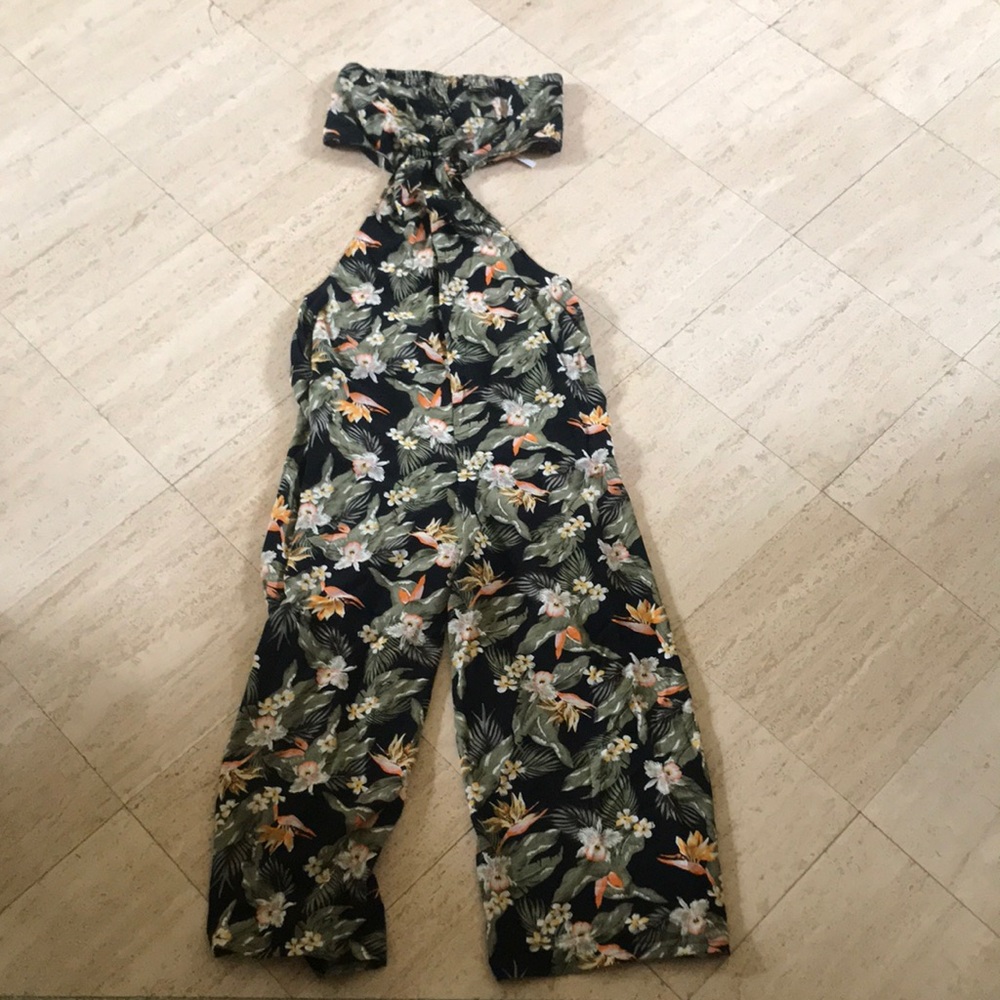 Open back jumpsuit